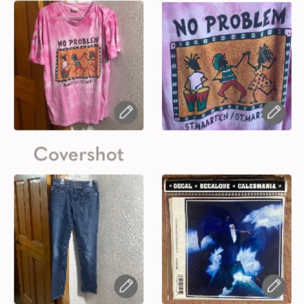 DL1961 Stretch jeans 27+Rasta no-problem💓tie-dye XL+🧙🏻‍♂️ wizard decal